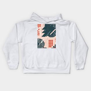 abstract background Kids Hoodie